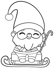 illustration of cartoon chef