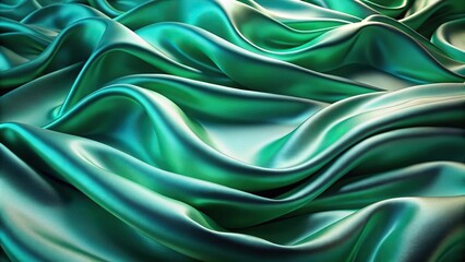 Obraz premium Medium shot luxurious silk elegance