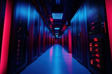 A data center walkthrough, showcasing advanced security tech to thwart data breaches