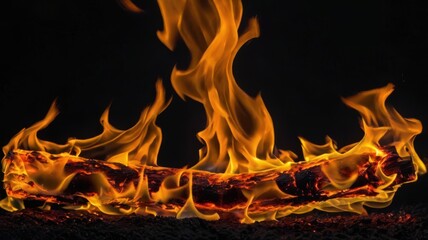 Fototapeta premium Flame, Fire, Fire, Coals, Fire Sparks, Fireplace, Firewood, Ignition, Ash, Lava, Barbecue