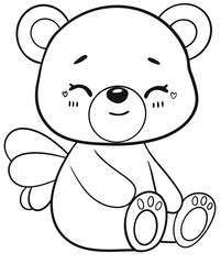 teddy bear cartoon