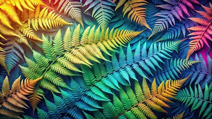 Wallpaper background with vibrant colors and depth