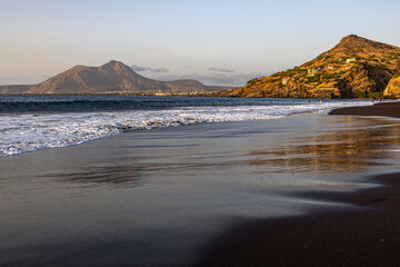 sunset on the beach, Ribeira da Prata, Tarrafal, Santiago Island, Cabo Verde