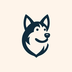 Dog logo icon vector illustration 5