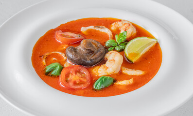 Tom yum soup