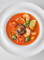 Tom yum soup
