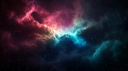 Fototapeta premium Bright aurora borealis effect in an abstract sky, aurora abstract, celestial beauty