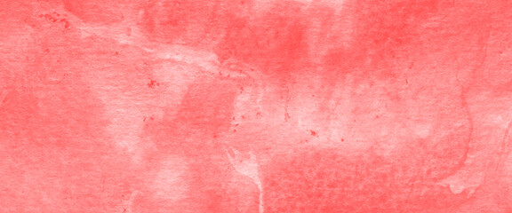 Watercolor light red gradient background texture