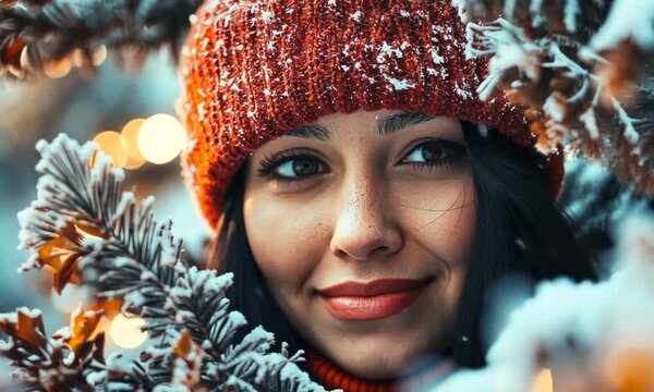 Winter Wonderland Portrait