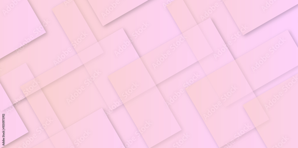 Poster abstract modern pink color pattern geometric luxury gradient line background random square shape des