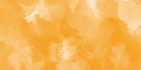 Abstract acrylic painted orange or yellow grunge texture,grunge bright abstract orange design paper textured, yellow or orange watercolor background texture with grunge effect.	