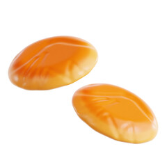PNG 3D teacake illustration isolated on a white background