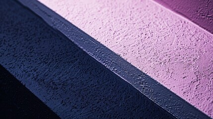 Fototapeta premium Abstract Textured Surface with Diagonal Stripes in Purple, Gray, and Blue