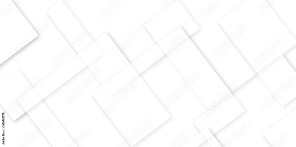 Poster abstract modern white and gray pattern geometric luxury gradient line background random square shape