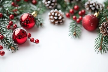 Christmas Season Background in Winter