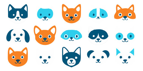 Obraz premium set of animals