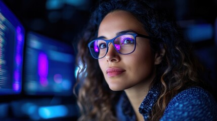 Ethnically diverse group of IT professionals solving cybersecurity issues, showcasing the global nature of technology and security