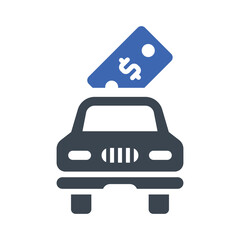 Auto finance icon