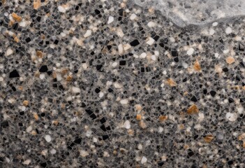 Closeup shot of a surface made from granite
