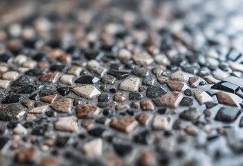 Closeup shot of a surface made from granite