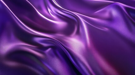 Obraz premium Elegant purple wallpaper with a satin texture and a soft glow