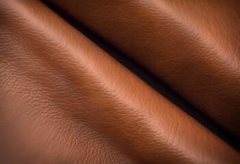 Closeup shot of leather