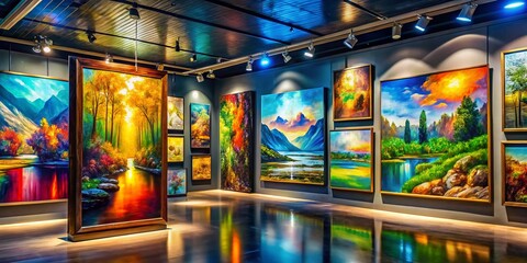 Stunning Abstract Pictures and Paintings for Creative Inspiration and Unique Decor in Modern Art Collections and