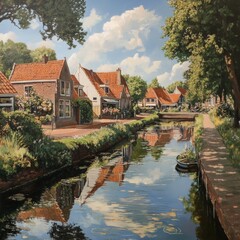 Obraz premium Appelscha, Netherlands