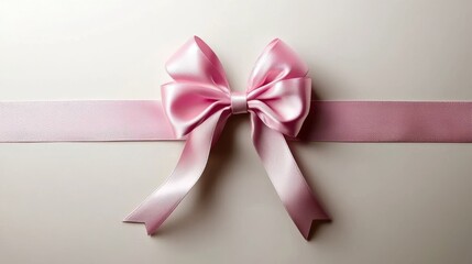 Remove , Clipping Path, pen tool from pink ribbon bow isolated on transparent background