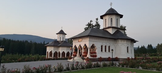 Romanian orthodox monastery church