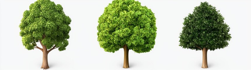 Fototapeta premium Detailed view of three-dimensional eucalyptus saligna tree on transparent background, png plant.