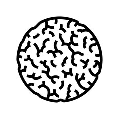 rice cakes snack food line icon vector. rice cakes snack food sign. isolated contour symbol black illustration