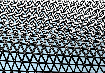 Abstract architecture building 3d illustration	