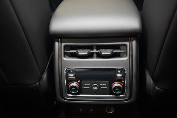 Fototapeta premium A close up of a car s rear air conditioning system