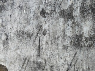 Texture of old concrete wall.Concrete wall of light grey color cement texture background.Grey pastel rough crack cement texture stone concrete,rock plastered stucco wall; painted flat fade background.