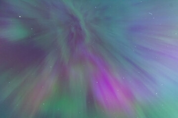 Colourful Aurora Borealis, Northern Lights on May 10th 2024 in the Comox Valley, British Columbia,...