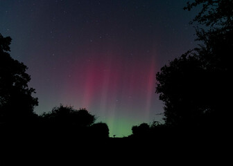 Aurora at the end of the lane