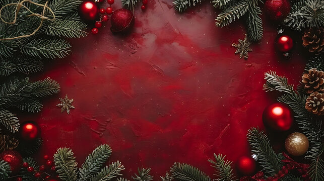 holiday table setting, festive christmas backdrop for photos and designs