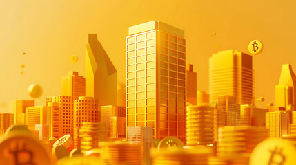 Fototapeta premium finance banner