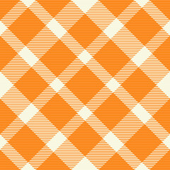 Machinery background textile texture, amazing pattern tartan vector. Bedroom plaid fabric seamless check in tangerine and bright colors.