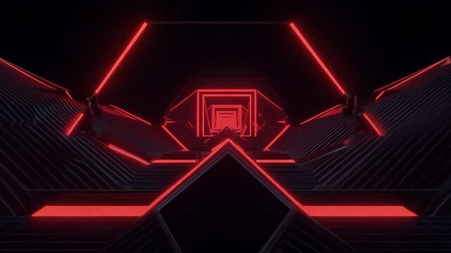 Live Wallpaper Animado Background Neon Red