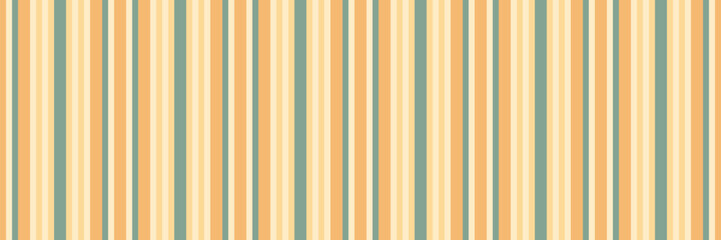 Capanese stripe pattern vector, blanket fabric lines textile. Dotel seamless vertical background texture in light and amber colors.