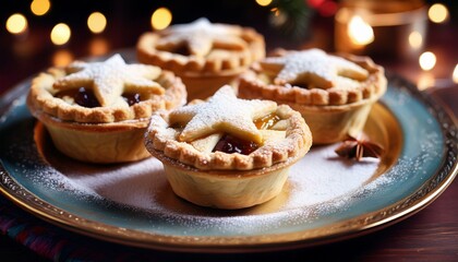 Mince Pies with Brandy Butter