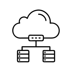 Cloud Computing Icon 