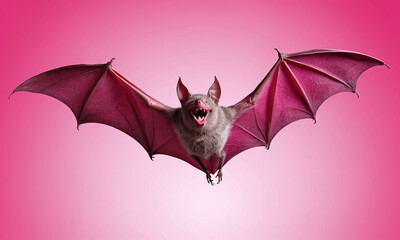 isolated halloween bat