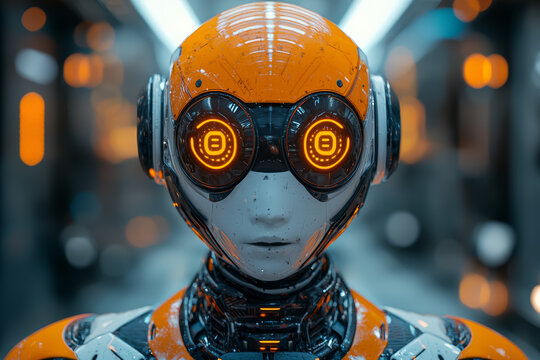 An AI system analyzing job applications, raising concerns about bias and fairness in recruitment processes. Concept of ethics.