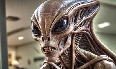 Obraz premium Alien from the space