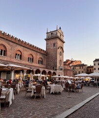 Piazza delle Erbe, Mantova, Italy