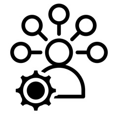 Business collaboration icon