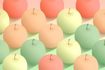 background of apples